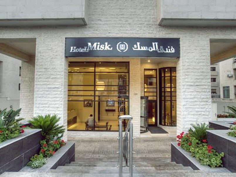 Misk Hotel Amman Exteriör bild